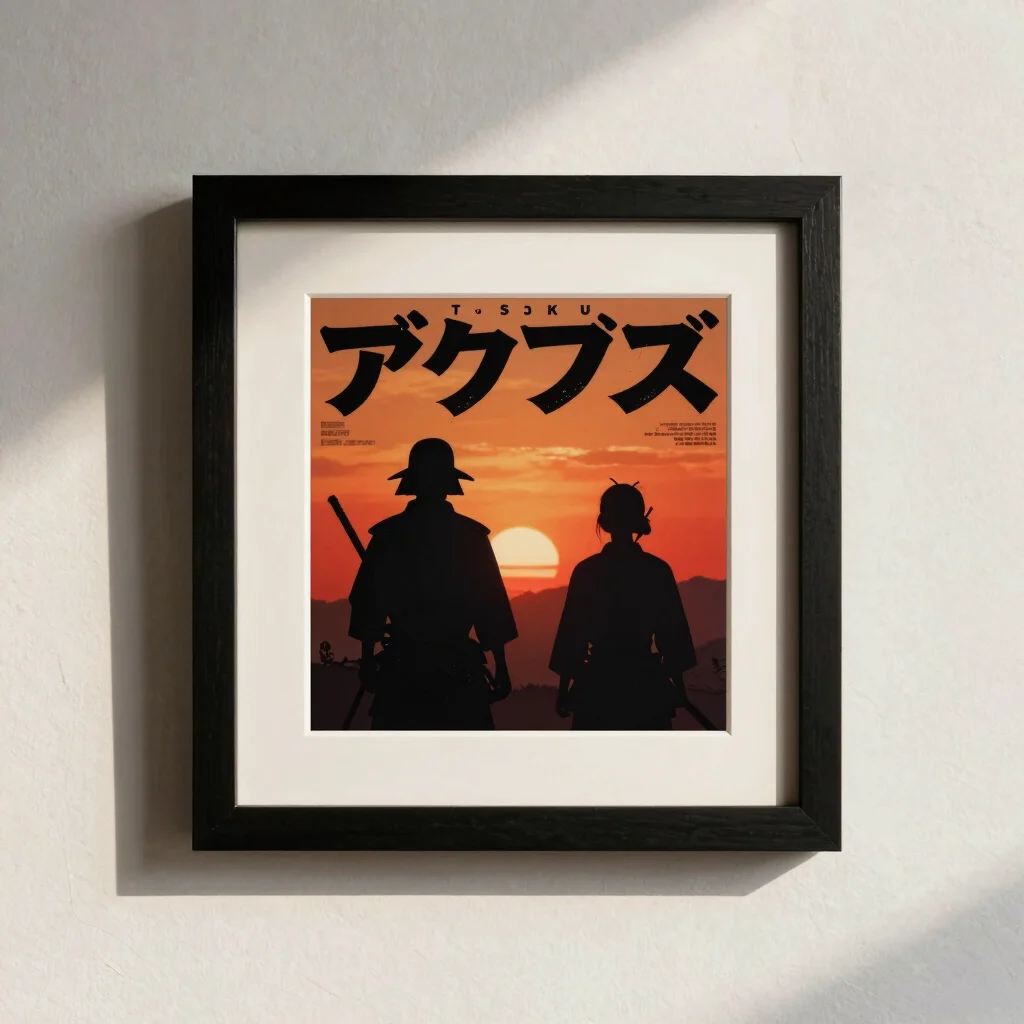 Duel at Dusk Cinematic Print